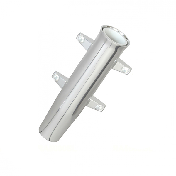 Lees Tackle Aluminum Side Mount Rod Holder Tulip Tube Silver RA5000SL